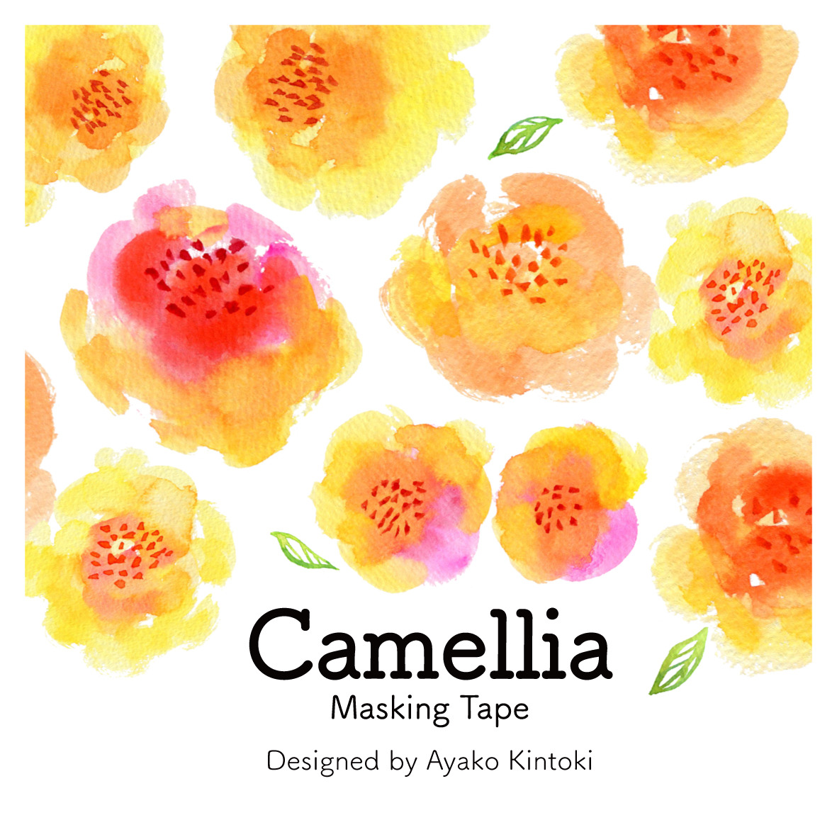 Camelliaマステ販売のお知らせ